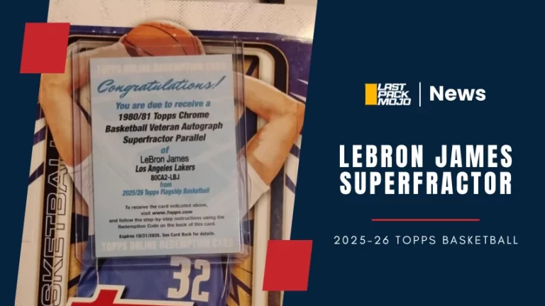 LeBron James Superfractor